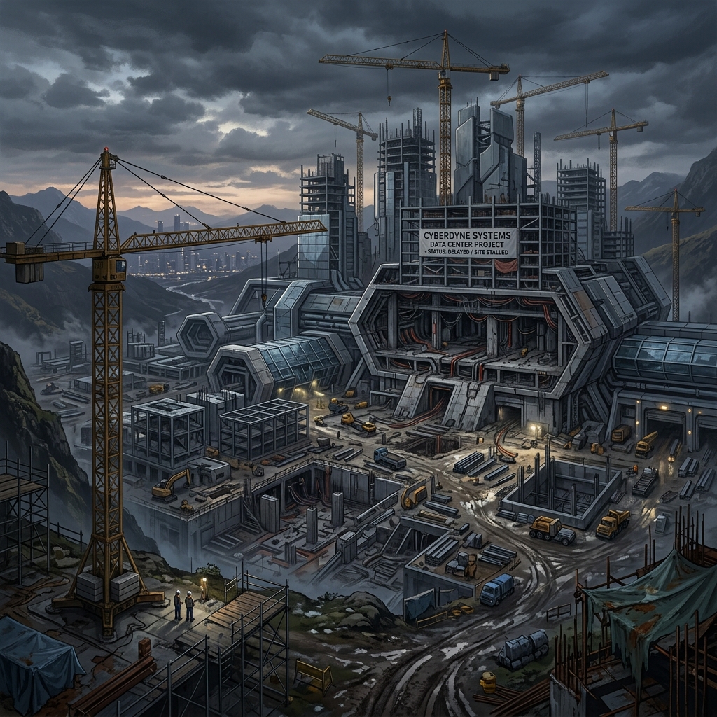 AI Data Center Construction Stalled
