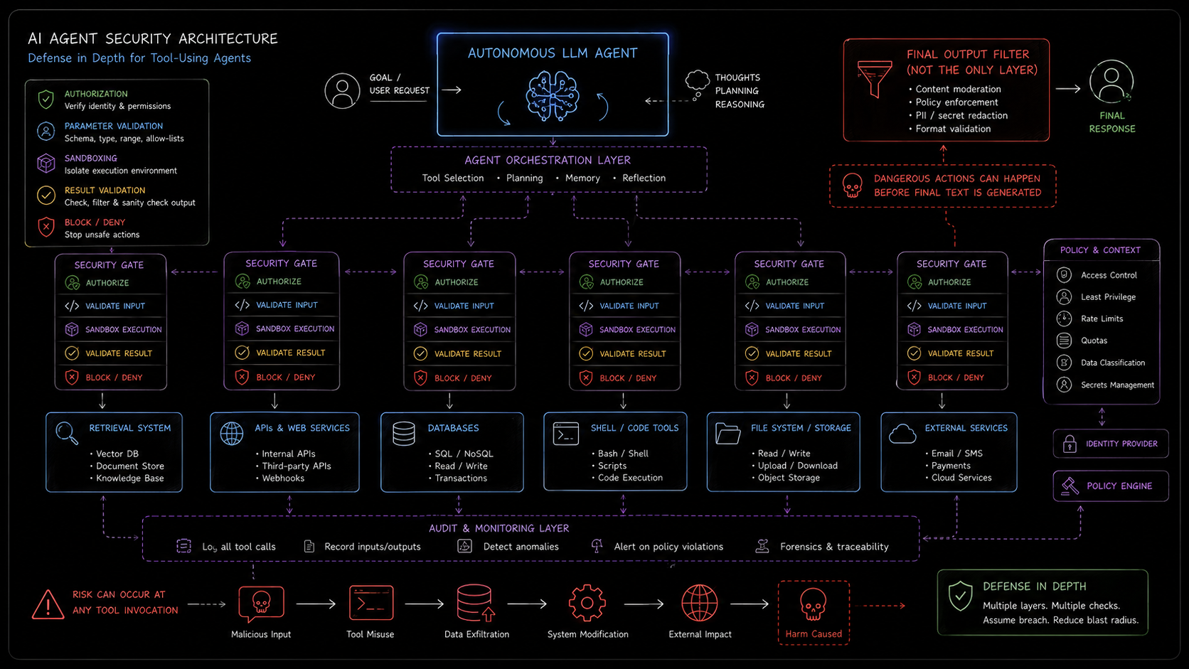 Agentic Security Architecture